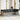Tuin Eetset 7 pcs Lichtgrijs Poly Rattan en Poedergecoat Staal