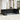 Tuin Eetset 10 pcs Zwart Poly Rattan en Poedergecoat Staal