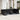 Tuin Eetset 11 pcs Zwart Poly Rattan en Poedergecoat Staal