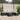 Tuin Sofa Set met kussen met opslag 5 pcs Bruin en Crème