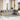 Tuin Sofa Set met kussen met opslag 6 pcs Beige en Licht Grijs