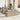 Tuin Sofa Set 6 pcs Beige en Licht Grijs 55 x 55 x 37 cm