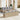Tuin Sofa Set 7 pcs Beige en Licht Grijs 55 x 55 x 37 cm