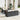Tuin Sofa Set met kussen 6 pcs Zwart en Crème 55 x 55 x 37 cm