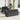 Tuin Sofa Set met kussen met opslag 6 pcs Zwart 55 x 55 x 37 cm