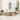 Tuin Sofa Set 6 pcs beige en crèmekleurig 184 x 62 x 85 cm