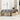 Tuin Sofa Set met kussen met opslag 7 pcs Beige Poly riet