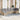 Tuin Sofa Set 7 pcs beige en lichtgrijs 297.5 x 132.5 x 85 cm
