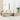 Tuin Sofa Set 6 pcs beige en crèmekleurig 234 x 117 x 85 cm