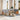 Tuin Sofa Set met kussen 9 pcs beige en lichtgrijs