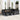 Tuin Sofa Set met kussen 13 pcs Zwart 110 x 55 x 71 cm