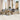 Tuin Sofa Set 12 pcs Beige en Licht Grijs 80 x 80 x 71 cm