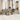 Tuin Sofa Set met kussen met opslag 12 pcs Beige Poly riet