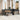 Tuin Sofa Set met kussen met opslag Grijs Poly riet