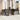 Tuin Sofa Set met kussen met opslag Grijs Poly riet