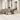 Tuin Sofa Set met kussen met opslag Beige Poly riet