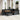 Tuin Sofa Set met kussen met opslag 12 pcs Zwart Poly riet