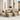 Tuin Sofa Set 8 pcs Beige en Crème 110 x 55 x 71 cm poly rattan