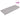 Trapmatten zelfklevend Sisal-Look 30 st 65x21x4 cm Platina