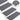 Trapmatten zelfklevend 30 st 65x24,5x3,5 cm grijs