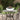 Tuin Kom Plantenbak Wit 40 x 40 x 15 cm Staal