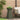 Pilaar Plantenbak 2 pcs Olijfgroen 35 x 35 x 73 cm Staal