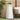 Pilaar Plantenbak 2 pcs Wit 40 x 40 x 100 cm Staal