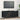 TV Kast Zwart eiken 100 x 35 x 45 cm Bewerkt hout