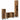 Badkamermeubelset 3 pcs Bruin 30 x 30 x 180 cm Bewerkt hout