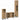 Badkamermeubelset 3 pcs Bruin 30 x 30 x 180 cm Bewerkt hout