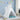 Teepee Tent Wit 120 x 120 x 150 cm Stof, Plastic