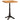 Bistrotafel Bruin 50 x 50 x 76 cm massief mangohout