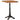 Bistrotafel Bruin 50 x 50 x 76 cm massief gerecycled hout