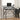Bureau met plank Zwart eiken 100 x 50 x 86.5 cm Bewerkt hout