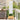Tuin Privacy Screen Fretwerk Wit 32 x 140 cm Koudgewalst staal
