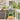 Tuin Privacy Screen Fretwerk Zilver 32 x 140 cm Roestvrij staal