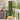Tuin Privacy Screen Olijfgroen 32 x 140 cm Koudgewalst staal