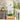 Tuin Privacy Screen Fretwerk Wit 50 x 140 cm Koudgewalst staal