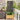 Tuin Privacy Screen Bloemen Zwart 50 x 140 cm Koudgewalst staal
