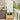 Tuin Privacy Screen Bloemen Wit 50 x 140 cm Koudgewalst staal