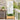Tuin decoratief paneel Wit 50 x 140 cm Koudgewalst staal