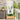 Tuin Privacy Screen Wit 50 x 140 cm Koudgewalst staal