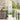 Tuin Privacy Screen Fretwerk Wit 32 x 140 cm Koudgewalst staal