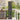 Tuin Privacy Screen Bloemen Zwart 32 x 140 cm Koudgewalst staal
