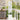 Tuin Privacy Screen Bloemen Wit 32 x 140 cm Koudgewalst staal