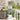Tuin Privacy Screen Bloemen Zilver 32 x 140 cm Roestvrij staal