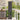 Tuin Privacy Screen Zwart 32 x 140 cm Koudgewalst staal