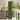 Tuin Privacy Screen Olijfgroen 32 x 140 cm Koudgewalst staal