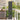 Tuin Privacy Screen Bloemen Zwart 32 x 140 cm Koudgewalst staal