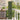 Tuin Privacy Screen Olijfgroen 32 x 140 cm Koudgewalst staal